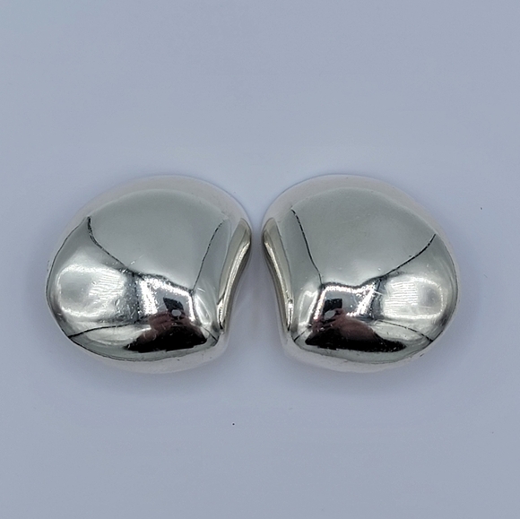 Tiffany & Co. Silver Earrings Clip On - Picture 14 of 16